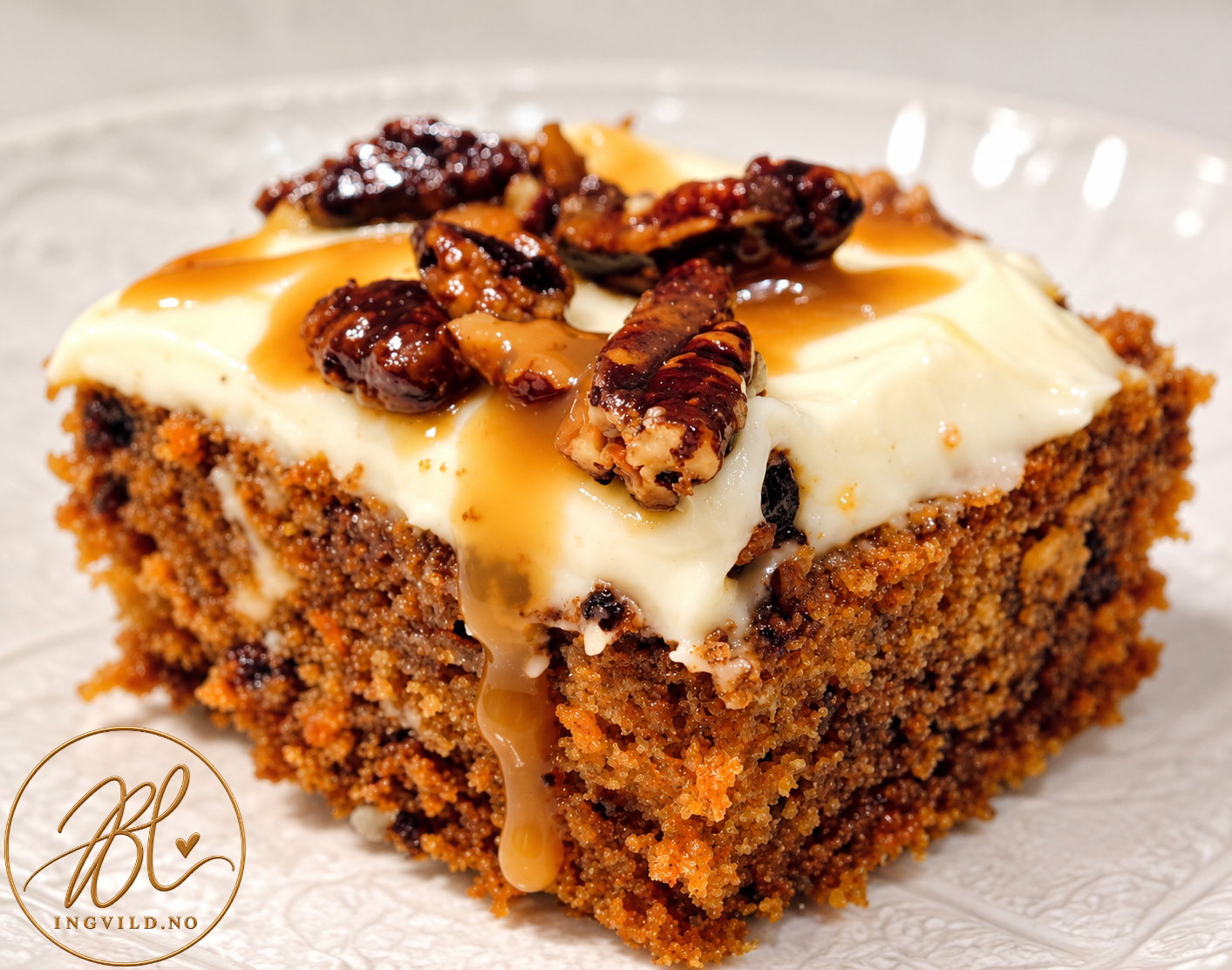 Glutenfri gulrotkake