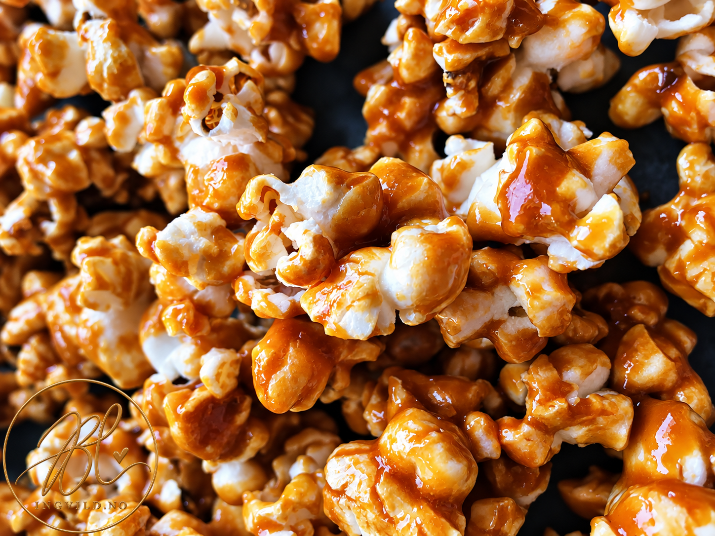 Karamellpopcorn